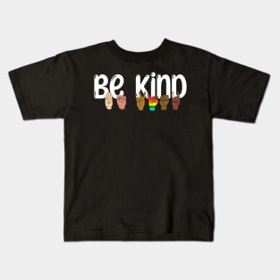 Be Kind ASL Kids T-Shirt